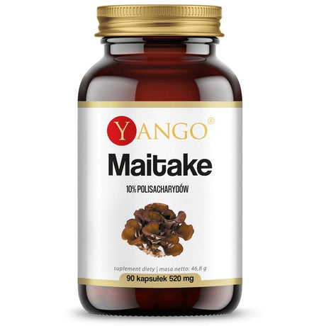 Maitake Yango Maitake ekstrakt 10% polisacharydów 90 caps - Sklep Witaminki.pl