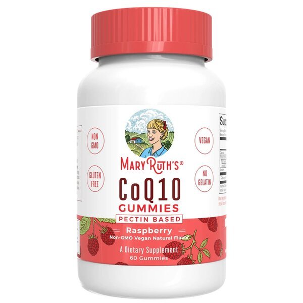 MaryRuth Organics CoQ10 Gummies Raspberry 60 gummies - Sklep Witaminki.pl