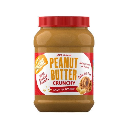 Masło orzechowe Fit Cuisine Peanut Butter Crunchy 1000 g - Sklep Witaminki.pl