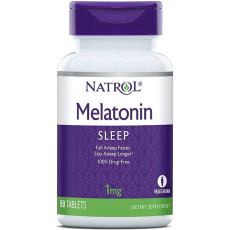Melatonina Natrol Melatonin 1 mg 90 tabs - Sklep Witaminki.pl