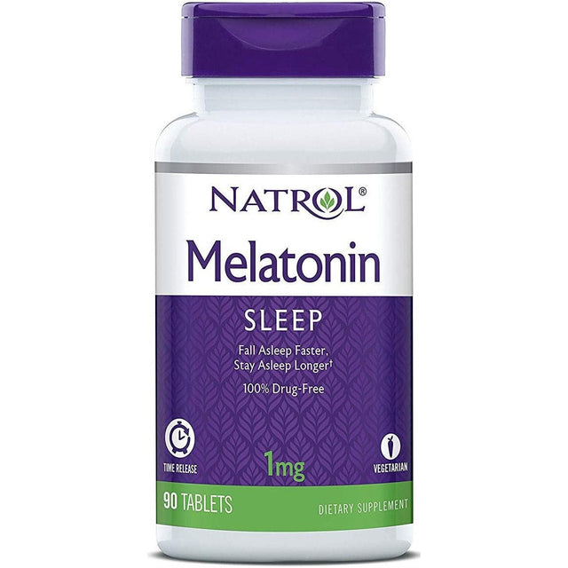 Melatonina Natrol Melatonin Time Release 1 mg 90 tabs - Sklep Witaminki.pl