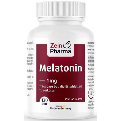 Melatonina Zein Pharma Melatonin 1mg 120 caps - Sklep Witaminki.pl