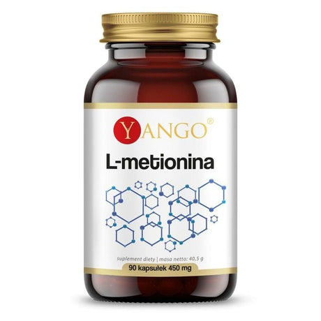 Metionina Yango L-Metionina 360 mg 90 caps - Sklep Witaminki.pl