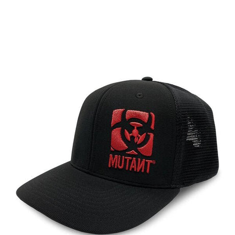 Mutant Mutant Fitted Flex Cap Black & Red - Sklep Witaminki.pl