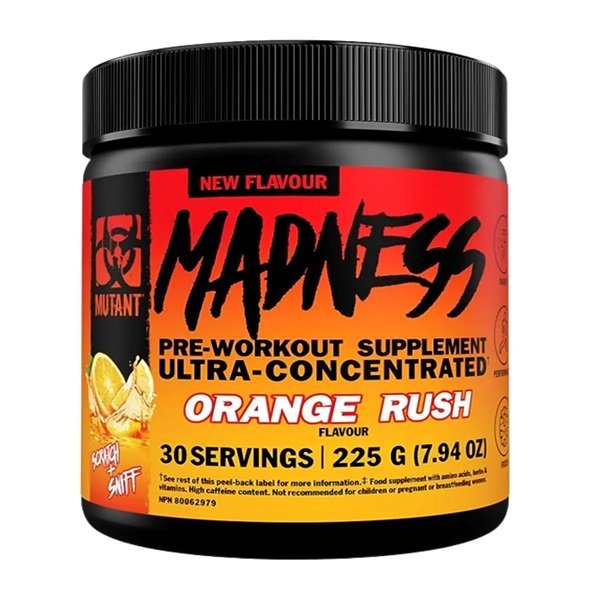 Mutant Mutant Madness 225 g Orange Rush - Sklep Witaminki.pl