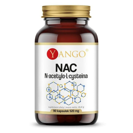 NAC Yango NAC N-Acetyl-L-Cysteine 90 caps - Sklep Witaminki.pl