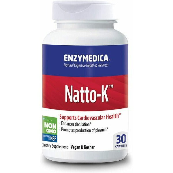 Nattokinaza Enzymedica Natto-K 30 caps - Sklep Witaminki.pl
