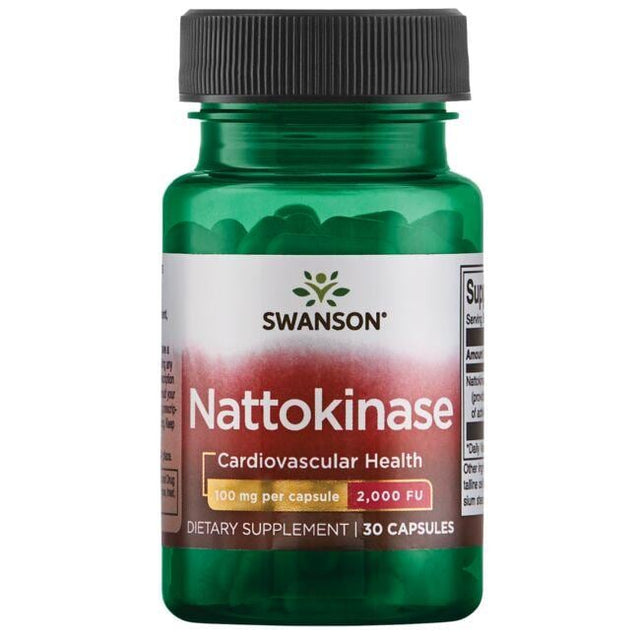 Nattokinaza Swanson Nattokinase 100 mg 30 caps - Sklep Witaminki.pl