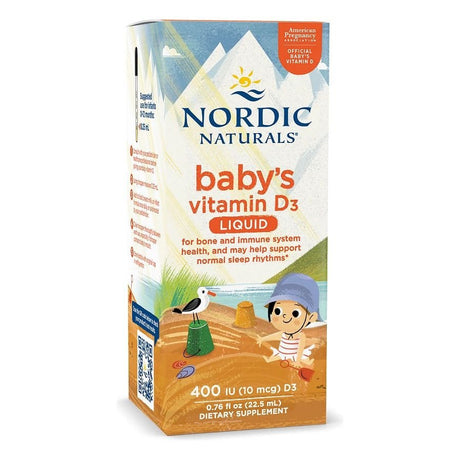 Nordic Naturals Baby's Vitamin D3 400 IU 22.5 ml - Sklep Witaminki.pl