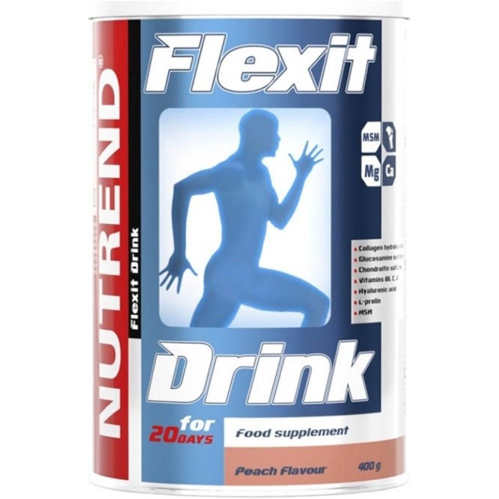 Nutrend Flexit Drink brzoskwiniowy 400 g - Sklep Witaminki.pl