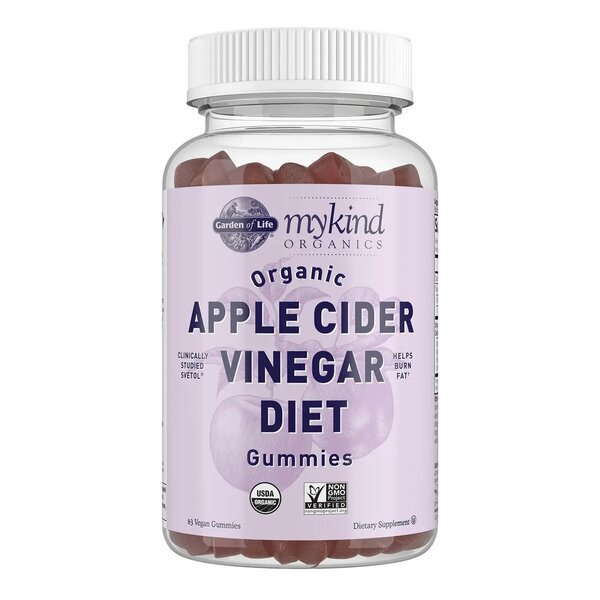 Ocet Jabłkowy Garden of Life Mykind Organics Apple Cider Vinegar Diet Gummies 63 vegan gummies - Sklep Witaminki.pl