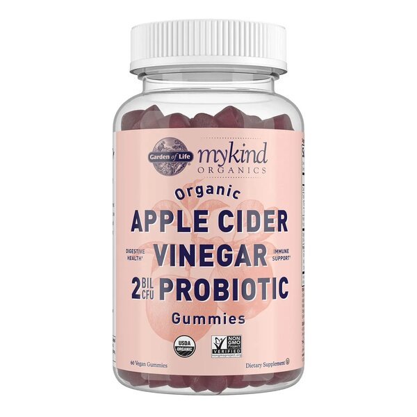Ocet Jabłkowy Garden of Life Mykind Organics Apple Cider Vinegar Probiotic 60 vegan gummies - Sklep Witaminki.pl