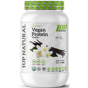 Odżywka Białkowa 1Up Nutrition Organic Vegan Protein Peanut Butter 900 g - Sklep Witaminki.pl
