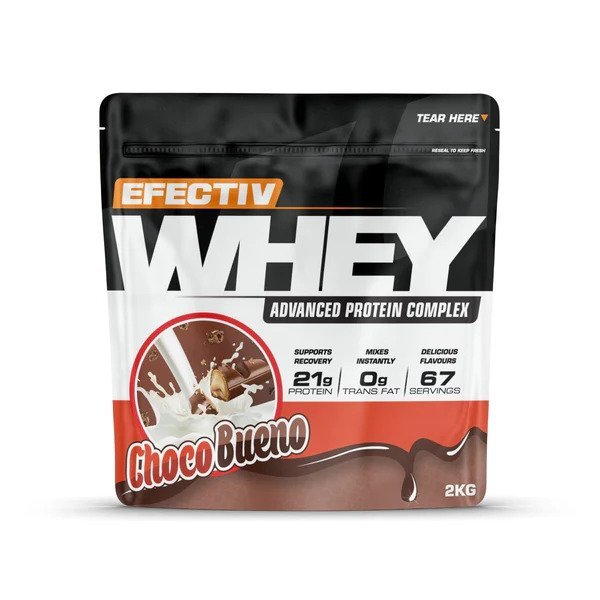 Odżywka Białkowa Efectiv Nutrition Whey Protein Choco Bueno 2000 g - Sklep Witaminki.pl