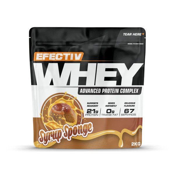 Odżywka Białkowa Efectiv Nutrition Whey Protein Syrup Sponge 2000 g - Sklep Witaminki.pl