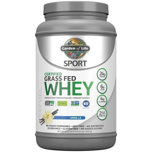 Odżywka Białkowa Garden of Life Sport Certified Grass Fed Whey Protein Vanilla 640 g - Sklep Witaminki.pl