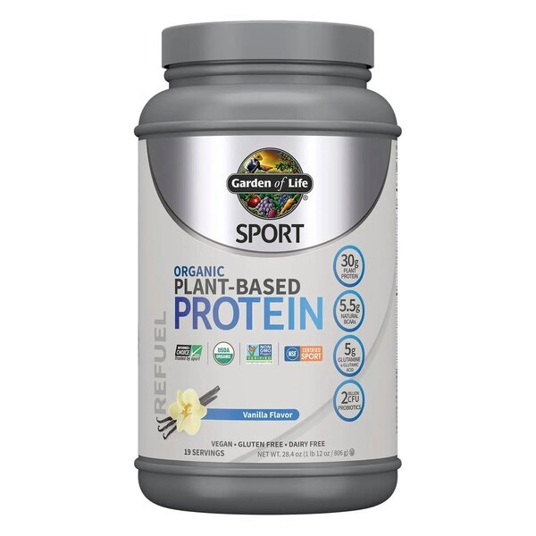 Odżywka Białkowa Garden of Life Sport Organic Plant-Based Protein Vanilla 806g - Sklep Witaminki.pl