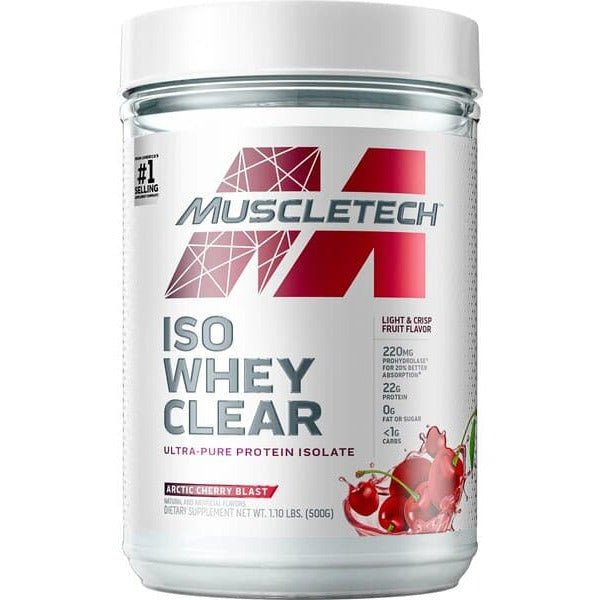 Odżywka Białkowa MuscleTech Iso Whey Clear Arctic Cherry Blast 500 g - Sklep Witaminki.pl