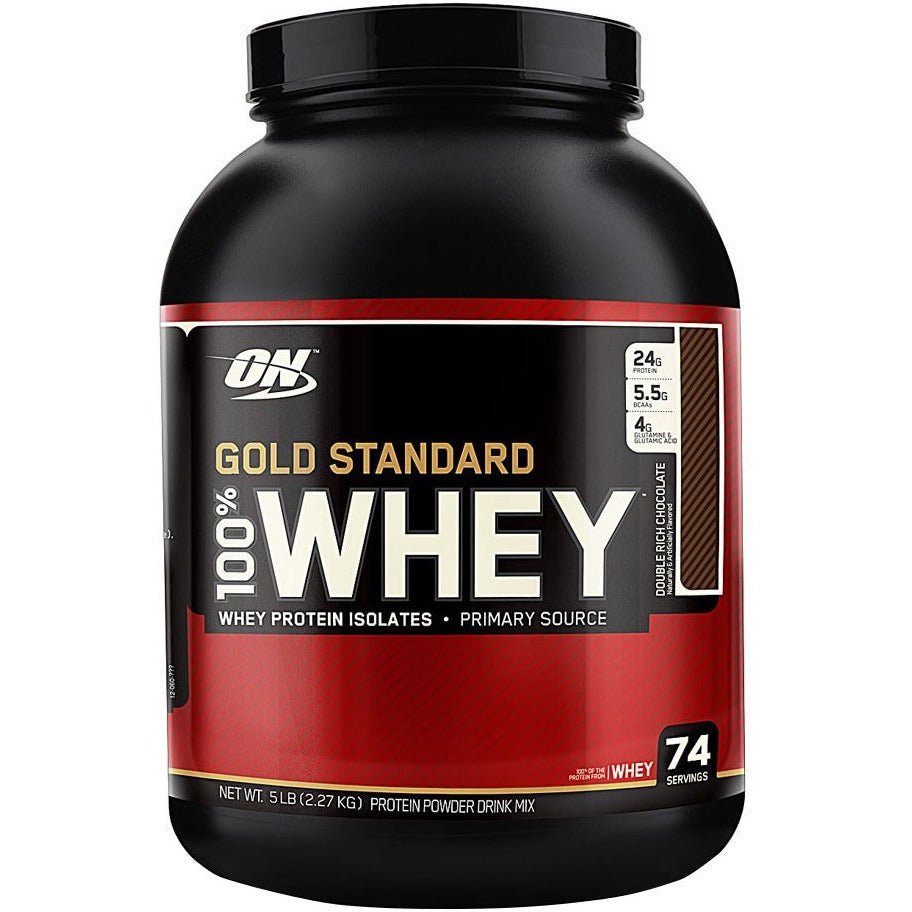 Odżywka Białkowa Optimum Nutrition Gold Standard 100% Whey Banana Cream 2270 g - Sklep Witaminki.pl