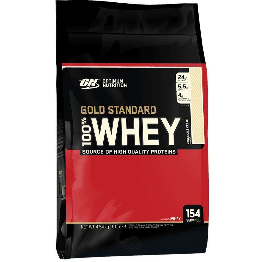 Odżywka Białkowa Optimum Nutrition Gold Standard 100% Whey Double Rich Chocolate 4540 g - Sklep Witaminki.pl