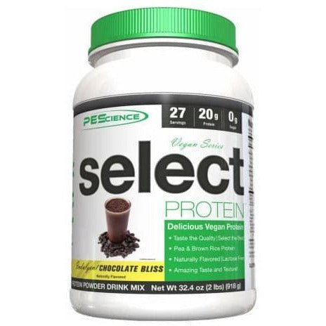 Odżywka Białkowa PEScience Select Protein Vegan Series Chocolate Bliss 918 g - Sklep Witaminki.pl