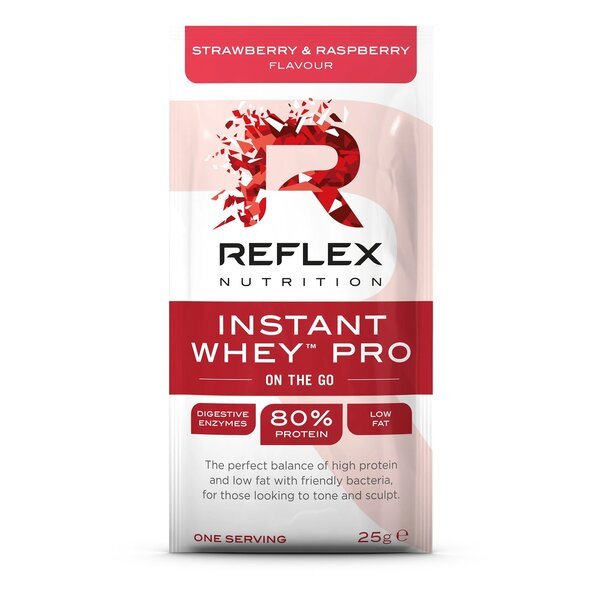 Odżywka Białkowa Reflex Nutrition Instant Whey PRO Strawberry & Raspberry 25 g - Sklep Witaminki.pl