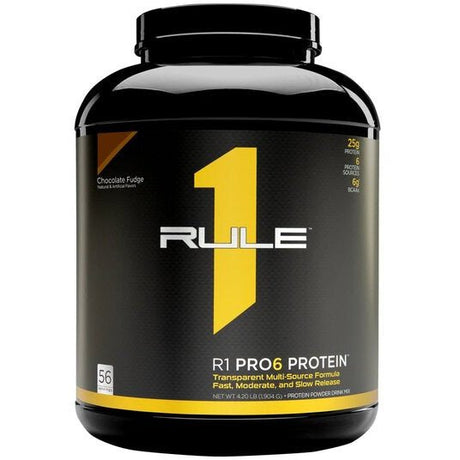 Odżywka Białkowa Rule One R1 Pro6 Protein Chocolate Fudge 1904 g - Sklep Witaminki.pl