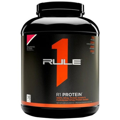 Odżywka Białkowa Rule One R1 Protein Strawberries & Creme 2220 g - Sklep Witaminki.pl