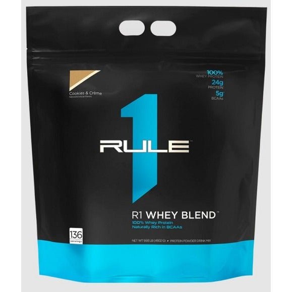 Odżywka Białkowa Rule One R1 Whey Blend Cookies & Creme 4502 g - Sklep Witaminki.pl