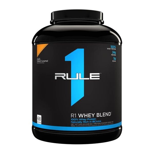 Odżywka Białkowa Rule One R1 Whey Blend Lightly Salted Caramel 2280 g - Sklep Witaminki.pl