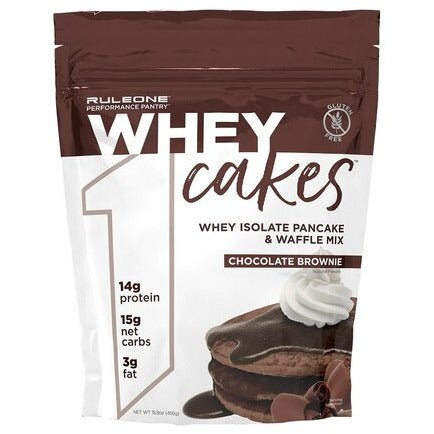 Odżywka Białkowa Rule One Whey Cakes Chocolate Brownie 450 g - Sklep Witaminki.pl