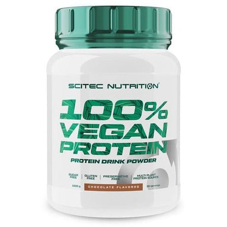 Odżywka Białkowa Scitec Nutrition 100% Vegan Protein Hazelnut Walnut 1000 g - Sklep Witaminki.pl