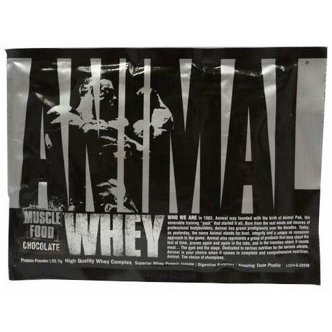 Odżywka Białkowa Universal Nutrition Animal Whey Chocolate 33 g - Sklep Witaminki.pl