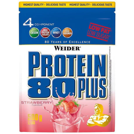 Odżywka Białkowa Weider Protein 80 Plus Chocolate 500 g - Sklep Witaminki.pl