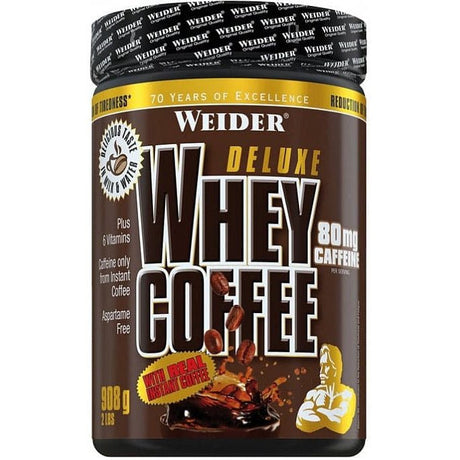 Odżywka Białkowa Weider Whey Coffee Deluxe 908 g Unflavored - Sklep Witaminki.pl