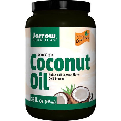 Olej Kokosowy Jarrow Formulas Coconut Oil Extra Virgin 946 ml - Sklep Witaminki.pl