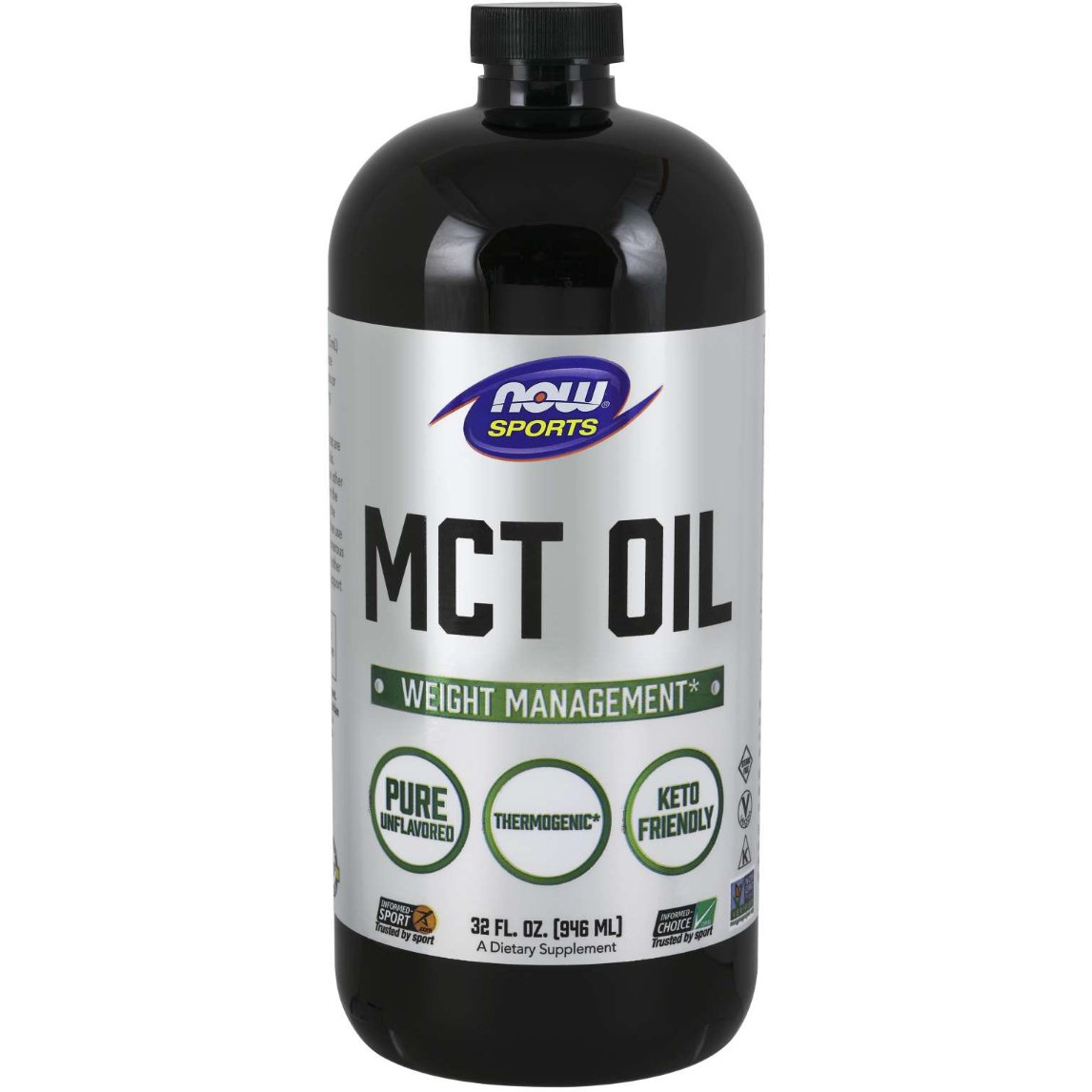 Olej MCT NOW Foods MCT Oil Liquid 946 ml Unflavored - Sklep Witaminki.pl