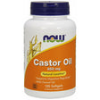 Olej Rycynowy NOW Foods Castor Oil 650 mg 120 softgels - Sklep Witaminki.pl