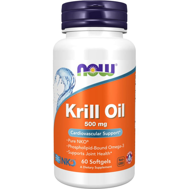 Olej z Kryla NOW Foods Neptune Krill Oil 500 mg 60 softgels - Sklep Witaminki.pl