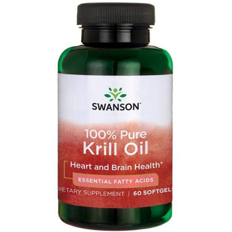 Olej z Kryla Swanson Krill Oil 500 mg 60 caps - Sklep Witaminki.pl