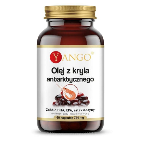 Olej z Kryla Yango Olej z Kryla Antarktycznego 500 mg 60 caps - Sklep Witaminki.pl
