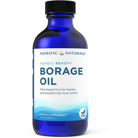 Olej z Ogórecznika Nordic Naturals Nordic Beauty Borage Oil 119 ml - Sklep Witaminki.pl