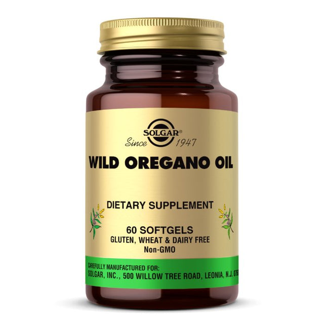 Olej z Oregano Solgar Wild Oregano Oil 60 softgels - Sklep Witaminki.pl