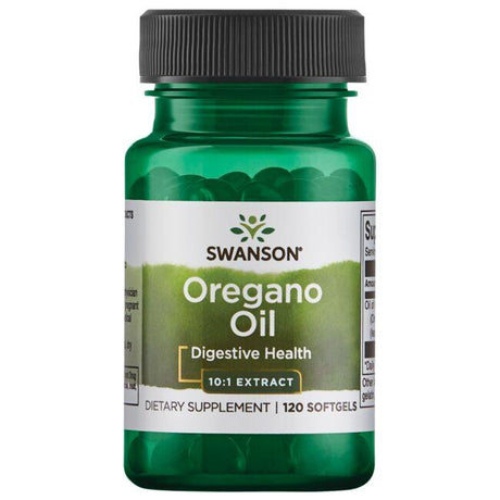Olej z Oregano Swanson Oregano Oil 10:1 Extract 120 softgels - Sklep Witaminki.pl