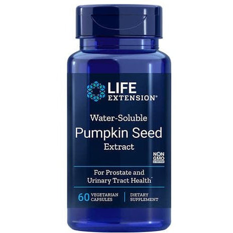 Olej z Pestek Dyni Life Extension Pumpkin Seed Extract Water-Soluble 60 vcaps - Sklep Witaminki.pl