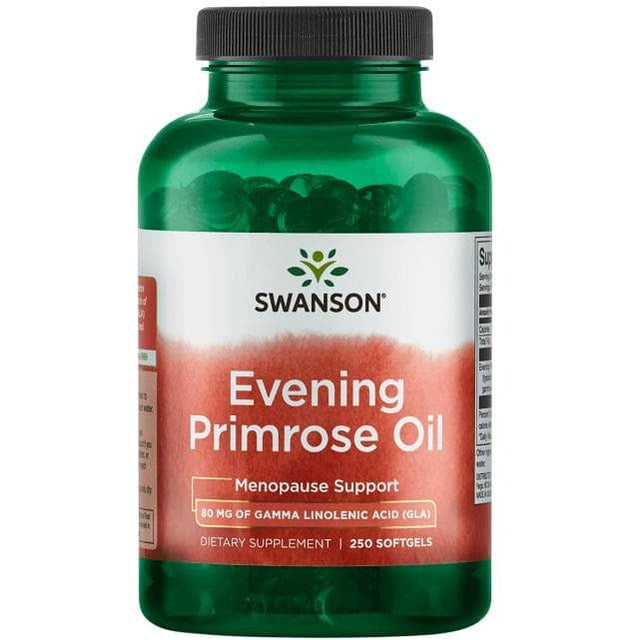 Olej z Wiesiołka Swanson Evening Primrose Oil 500 mg 250 caps - Sklep Witaminki.pl