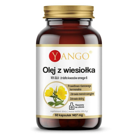 Olej z Wiesiołka Yango Olej z Wiesiołka 60 caps - Sklep Witaminki.pl