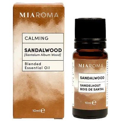 Olejek eteryczny Holland & Barrett Miaroma Sandalwood Blended Essential Oil 10 ml - Sklep Witaminki.pl