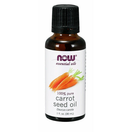 Olejek eteryczny NOW Essential Oils Essential Oil Carrot Seed Oil 30 ml - Sklep Witaminki.pl