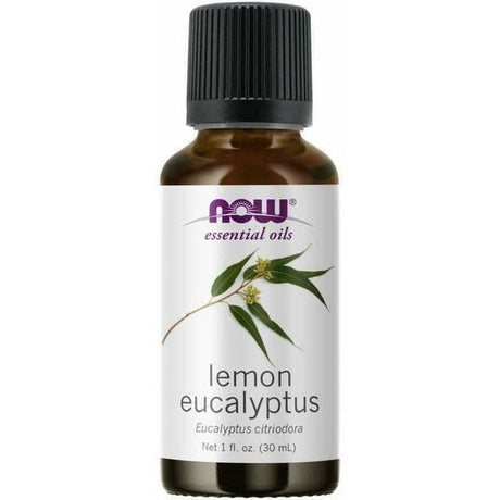 Olejek eteryczny NOW Essential Oils Essential Oil Lemon Eucalyptus 30 ml - Sklep Witaminki.pl